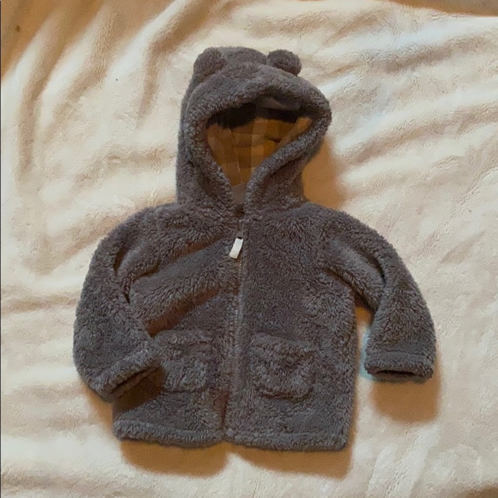 Carter 12 months Fuzzy Jacket